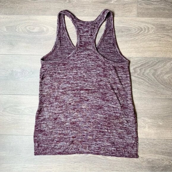 Aritzia Wilfred Free Ornella Tank Top Heathered Sleeveless Burgundy Size XS - Picture 14 of 15